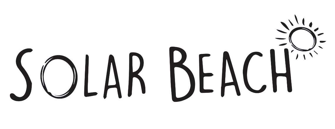 Solar Beach Logo Black